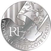 10 euros France Les euros des régions 2010 PACA 2010