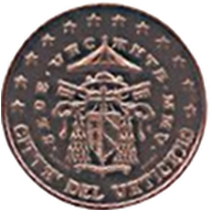 2 Cent Vatican Siege Vatican 2005