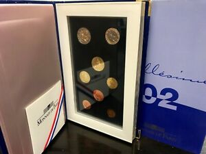 coffret BE France 8 pieces dans le coffret 2002