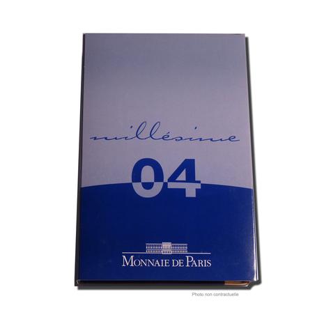 coffret BE France 9 pieces dans le coffret 2004